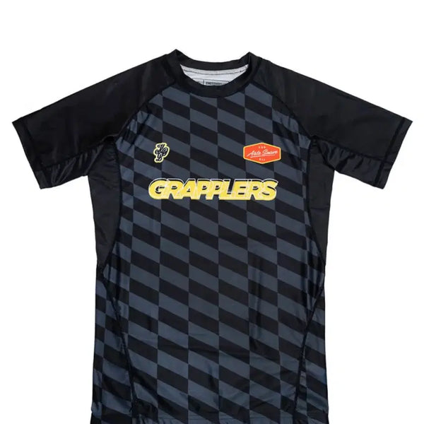 [BUNJANG] NION VALLEY Chessline Rash Guard / 니온밸리 래쉬가드 체스라인