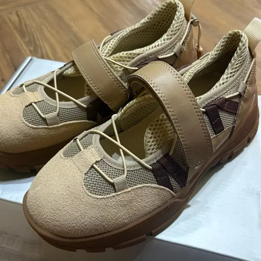 [BUNJANG] Rockfish Weatherwear Beige Glony Collaboration Sandals / 락피쉬 웨더웨어 샌들 베이지 글로니 콜라보 (새상품)