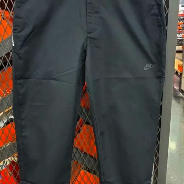 [BUNJANG] Nike Essential Unlined Crop Pants Black / 나이키 에센셜 우븐 언라인드 크롭 팬츠 34