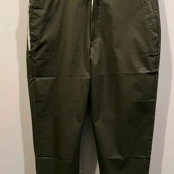 [BUNJANG] Nike Essential Unlined Crop Pants Khaki / 나이키  에센셜 우븐 언라인드 크롭 팬츠 34