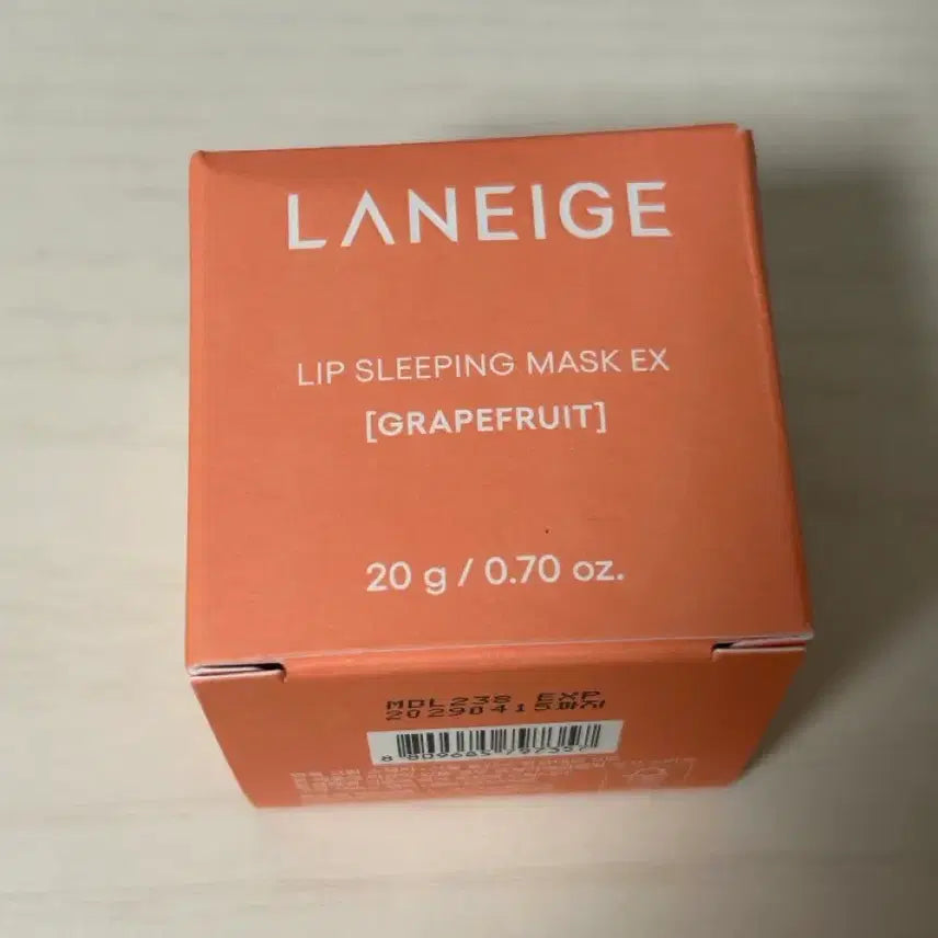 [BUNJANG] LANEIGE Lip Sleeping Mask EX Grapefruit / 라네즈 립 슬리핑 마스크 ex자몽