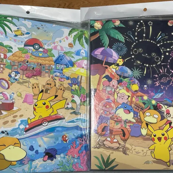 [BUNJANG] Chilling Beach & Fireworks Collection File Set / 칠링비치 불꽃놀이 컬렉션 파일 포켓몬 느긋느긋 바캉스
