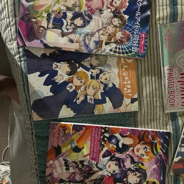 [BUNJANG] Love Live! Fan Book / Illustration Book Set (3 Volumes) - Japanese Original / 러브라이브! 팬북/일러스트북 3권 세트 및 일본원서