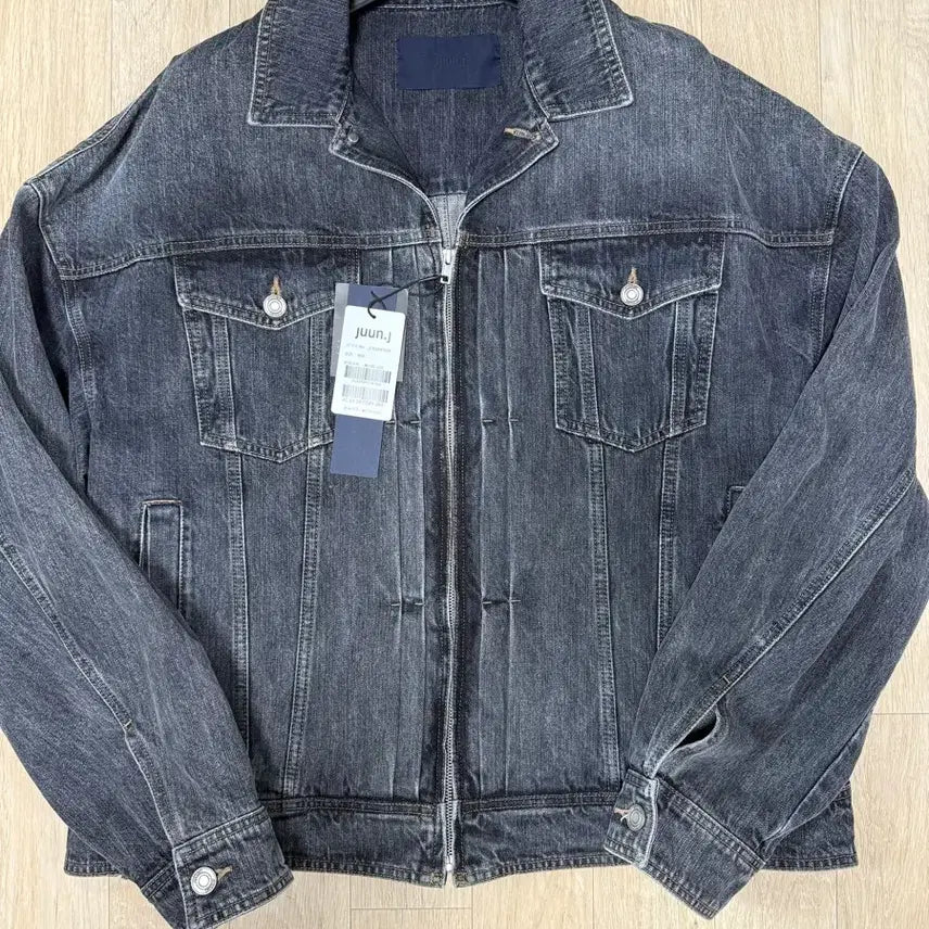 [BUNJANG] JUUN.J 24FW Zipper Trucker Jacket Ash / [새상품] 24FW 준지 지퍼 트러커 50 애쉬