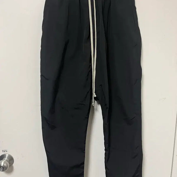 [BUNJANG] Rick Owens Darkshadow 19SS Coated Creased Cargo Long Pants / 릭오웬스 다크쉐도우 19ss 코팅 크레치 카고 롱팬츠