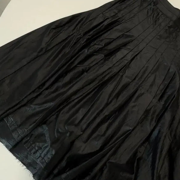 [BUNJANG] Ethos Glossy Pleats Skirt / 에토스 GLOSSY PLEATS SKIRT