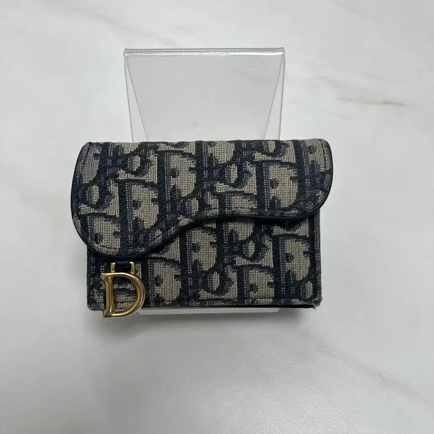 [BUNJANG] Dior Oblique Saddle Card Holder / 디올 오블리크 새들 카드지갑