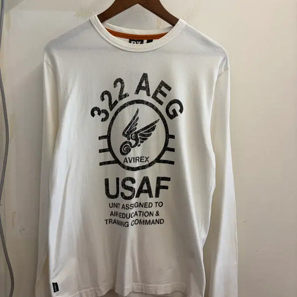[BUNJANG] Avirex Vintage Long Sleeve T-Shirt / N316. 아비렉스 빈티지 롱슬리브 긴팔티