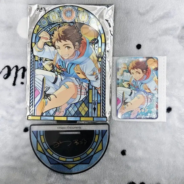 [BUNJANG] Ensemble Stars Mitsuru Stain Glass Acrylic Stand 2nd Edition, Yusa Corotta 2nd Edition / 앙스타 미츠루 스테인글라스 아크릴 2탄, 유사코롯타 2탄