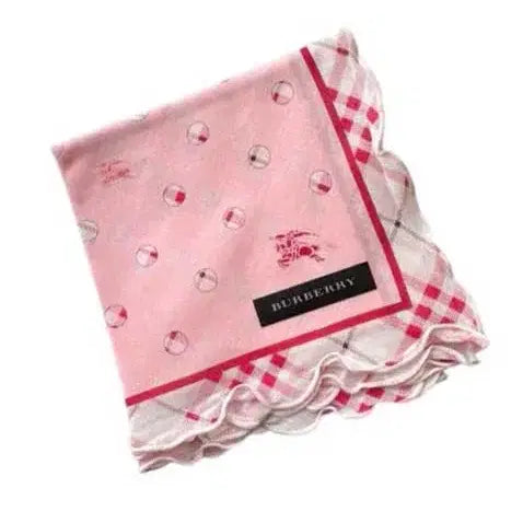 [BUNJANG] Burberry Marui Nova Ruffle Horse Logo Petit Handkerchief / 버버리 마루이 nova 러플 말로고 쁘띠손수건