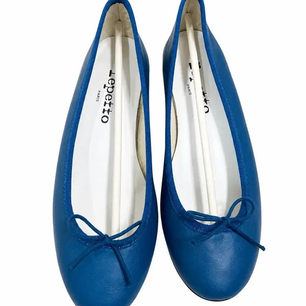[BUNJANG] Repetto Cendrillon Leather Flats - Blue - Size 36 / 레페토 산드리옹 블루 새상품 36