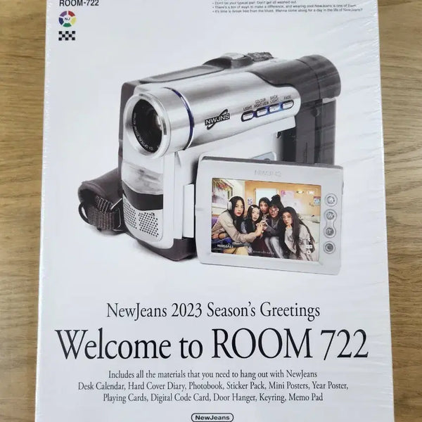[BUNJANG] NewJeans 2023 Season's Greetings ROOM 722 / 뉴진스 2023 시즌그리팅 앨범 ROOM 722