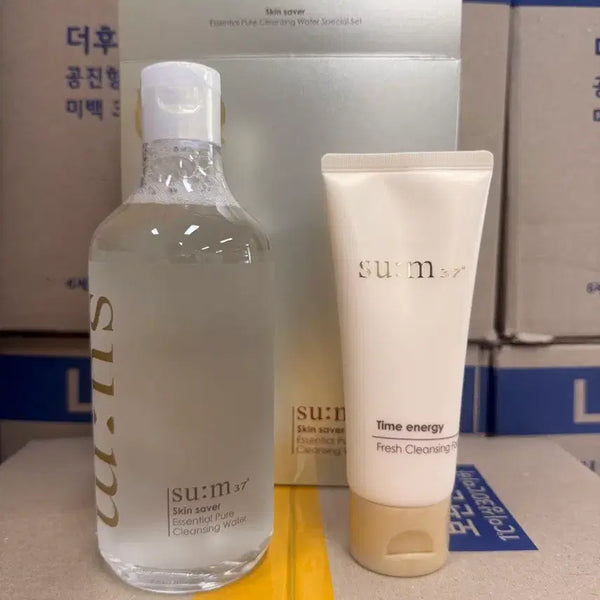 [BUNJANG] su:m37° Skin Saver Essential Pure Cleansing Water Special Set / 숨37도 스킨 세이버 에센셜 퓨어 클렌징 워터 기획세트