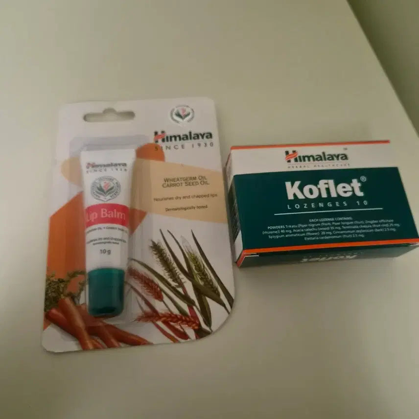 [BUNJANG] Himalaya Lip Balm & Coughlett Candy Bundle / 히말라야 립밤 캔디