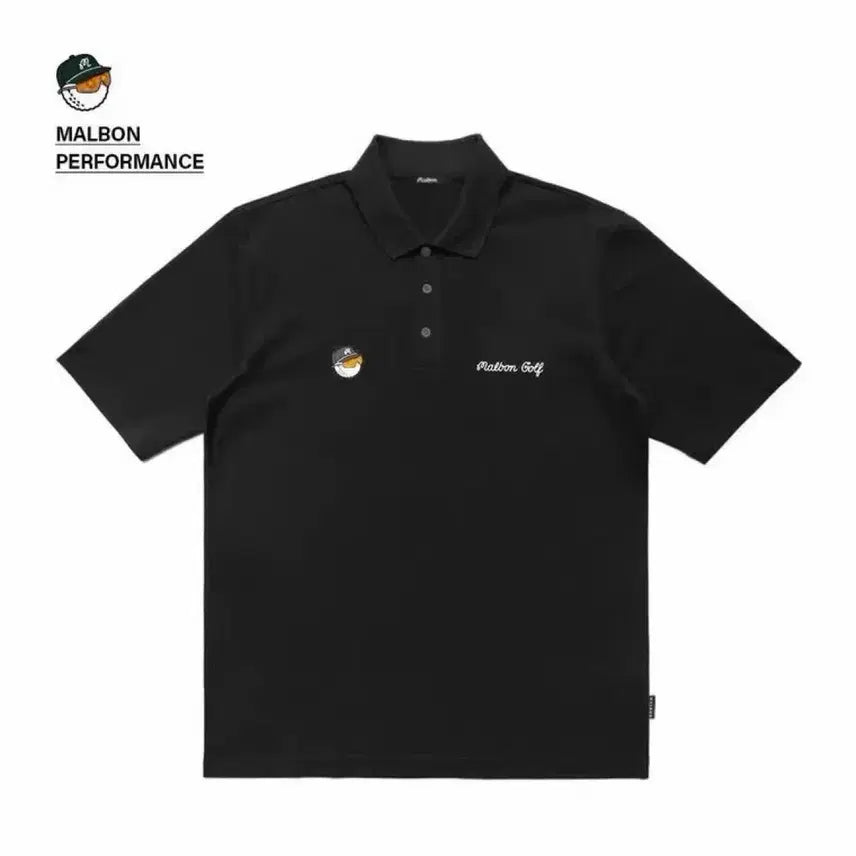 [BUNJANG] Malbon Golf Men's Short Sleeve T-Shirt / 말본골프웨어남성반팔티