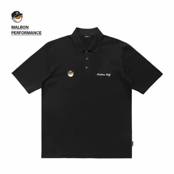 [BUNJANG] Malbon Golf Men's Short Sleeve T-Shirt / 말본골프웨어남성반팔티