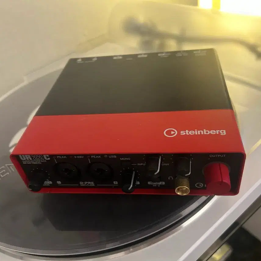 [BUNJANG] Steinberg UR22C Audio Interface / 스타인버그 UR22C 오디오 인터페이스 오인페 판매합니다