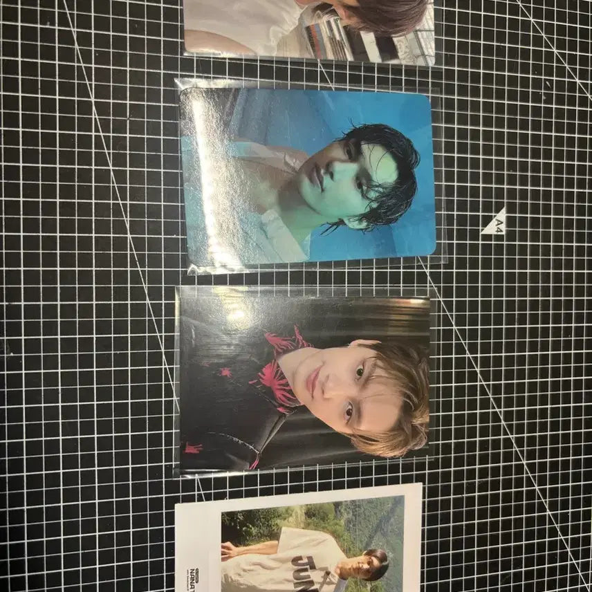 [BUNJANG] SEVENTEEN Jun 4 Photocard Bundle Set / 세븐틴 준 포카 4종(급처.일괄