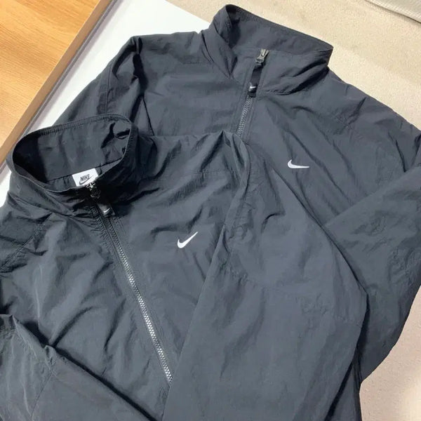[BUNJANG] Nike NRG Solo Swoosh Woven Track Jacket & Shorts Set / 나이키 nrg 솔로스우시 우븐 트랙자켓 xs, s / 쇼츠 s (DQ5200-010)