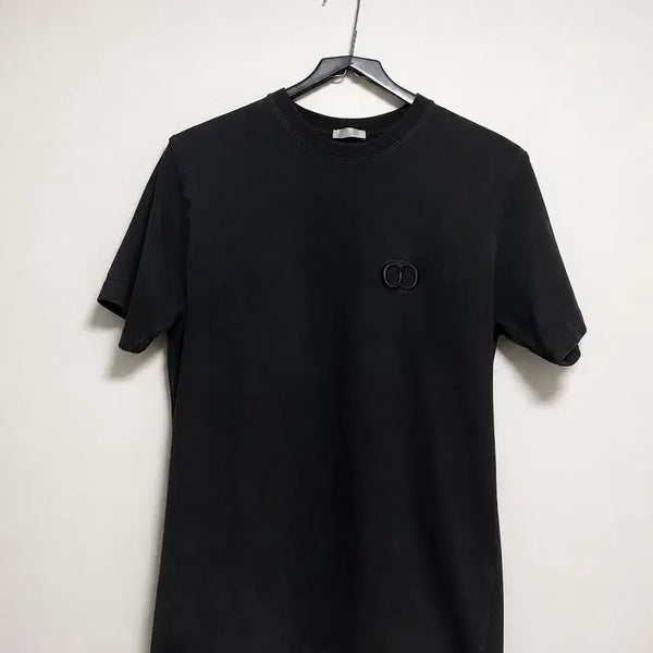 [BUNJANG] Dior CD Short Sleeve T-Shirt Black L / 디올 CD 반팔 티셔츠 블랙 L