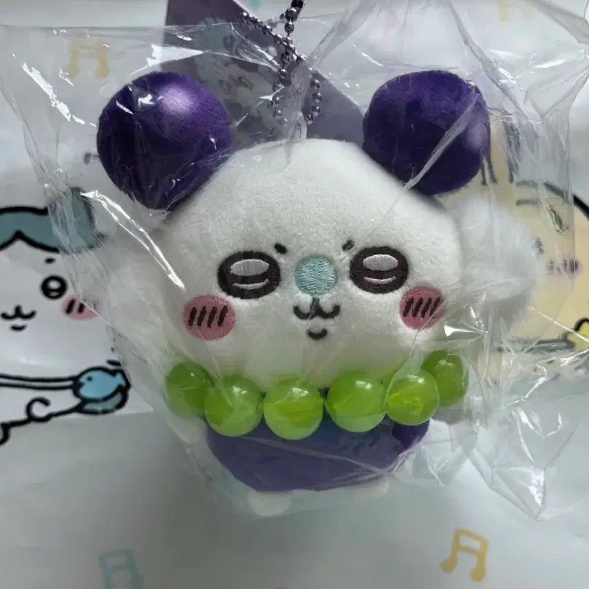 [BUNJANG] Chiikawa Pocket Grape Momonga Plush / 치이카와 포켓 과일 포도 모몽가 새제품