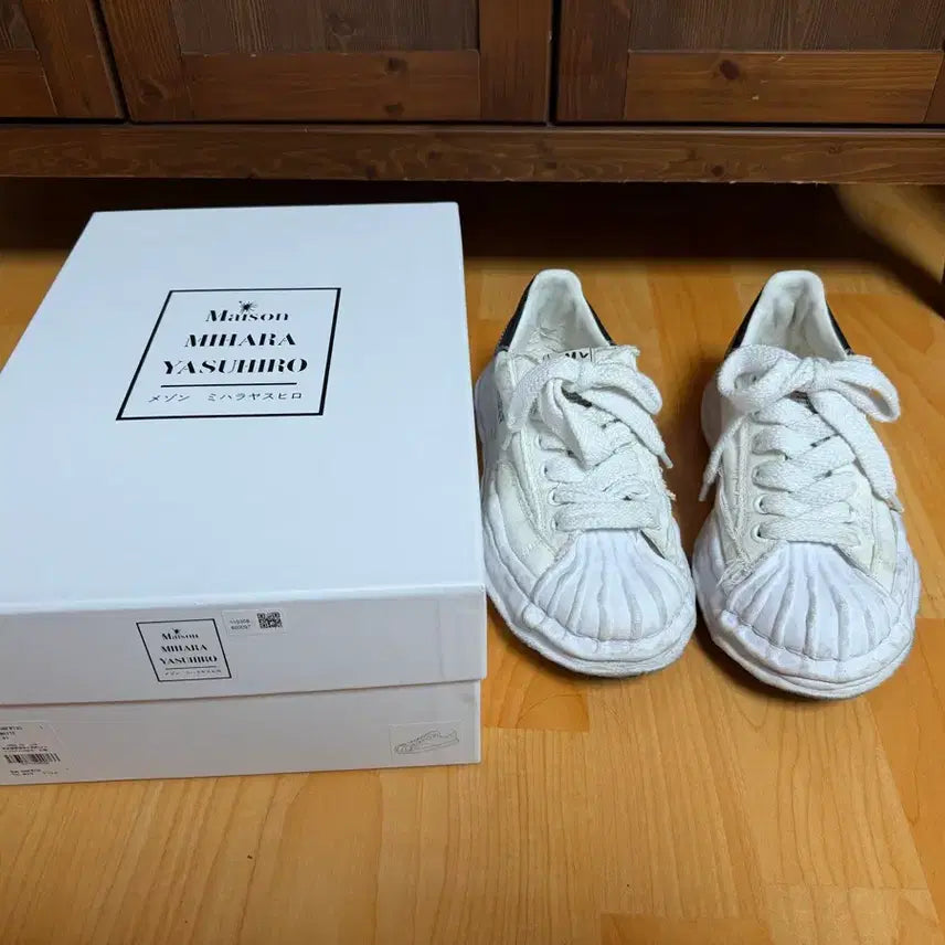 [BUNJANG] Mihara Yasuhiro Blakey Sneakers Size 41 / 미하라 야스히로 블레이기 화이트 41