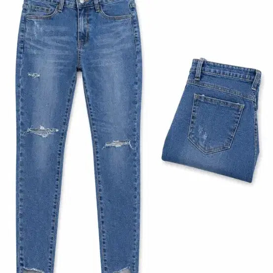 [BUNJANG] Distressed Denim Jeans / (가격제안O)찢 청바지 싸게 판매합니다!