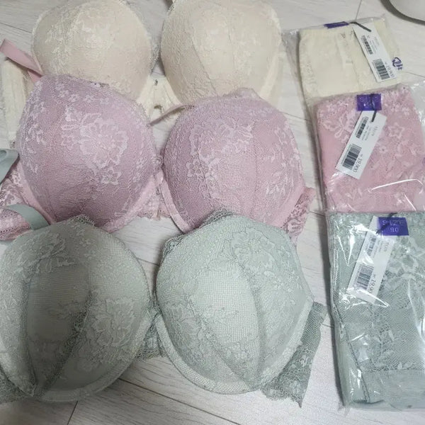 [BUNJANG] Eblin Lingerie Set 75C / 에블린 속옷세트 75C 새상품