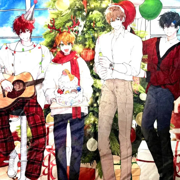 [BUNJANG] Revolución 'Snowfall' Illustration Blanket / 급처)리레볼루션 흰눈이 내려와 담요
