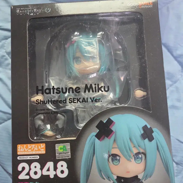 [BUNJANG] Good Smile Company Vocaloid Hatsune Miku 2848 Nendoroid (Sekai, The First RE-RUN) / 미개봉 특전 포함 미쿠 넨도 2848 닫힌 창문 세카이 프세카 넨도로이드