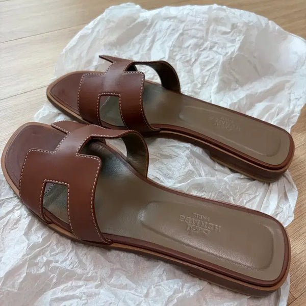 [BUNJANG] Hermès Oran Sandals Size 36.5 / 에르메스 오란 36.5 사이즈 팝니다!