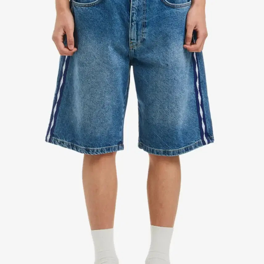 [BUNJANG] Fucking Awesome Shorts Blue 32 / fucking awesome 퍼킹어썸 쇼츠블루 32