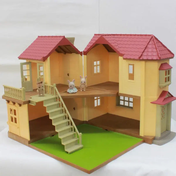 [BUNJANG] Sylvanian Families Light-Up Victorian House (Discontinued) / 실바니안 패밀리 불이들어오는 2층집 단종 하우스 조명정상