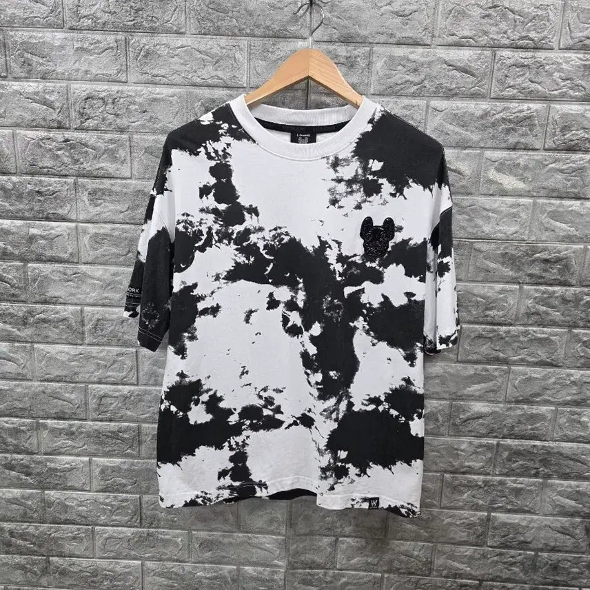 [BUNJANG] Life Walker French Bulldog Logo T-Shirt Size 105 / 라이프워커 반팔티 프렌치불독 로고  사이즈 105 최고상태