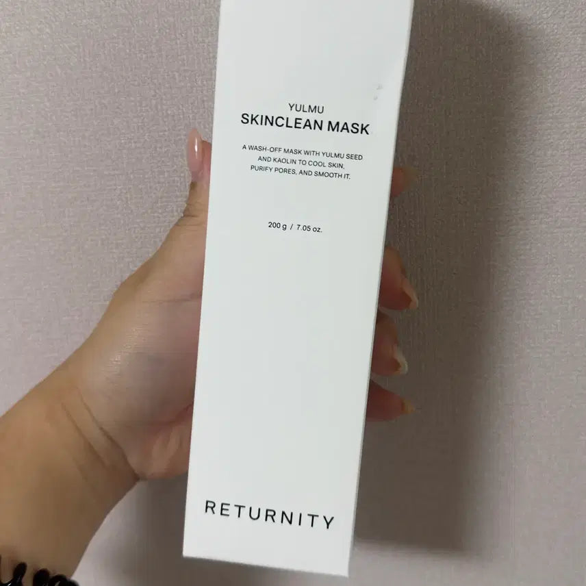 [BUNJANG] Eternity Yulmu Skin Clean Pack 200g (Sealed New Product) / 리터니티 율무 스킨클린 팩 200g(미개봉새제품)