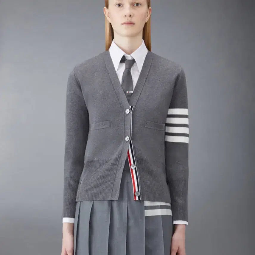 [BUNJANG] Thom Browne Milano Stitch Cotton Cardigan / [40] 톰브라운 밀라노 스티치 면 가디건