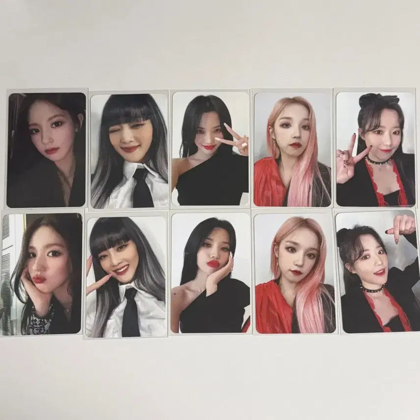 [BUNJANG] (G)I-DLE Concert MD Photocard Bundle Set / (여자)아이들 콘서트 엠디 포토카드 세트 일괄