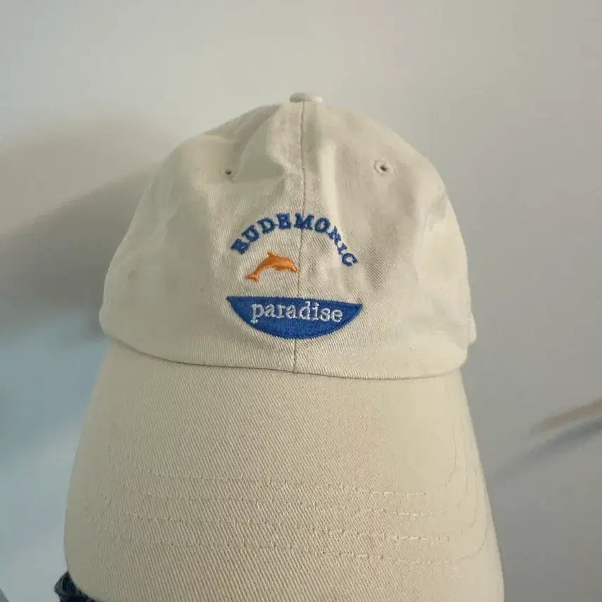 [BUNJANG] Birdmonic Paradise Ball Cap Beige / 버드모닉 파라다이스 볼캡 베이지