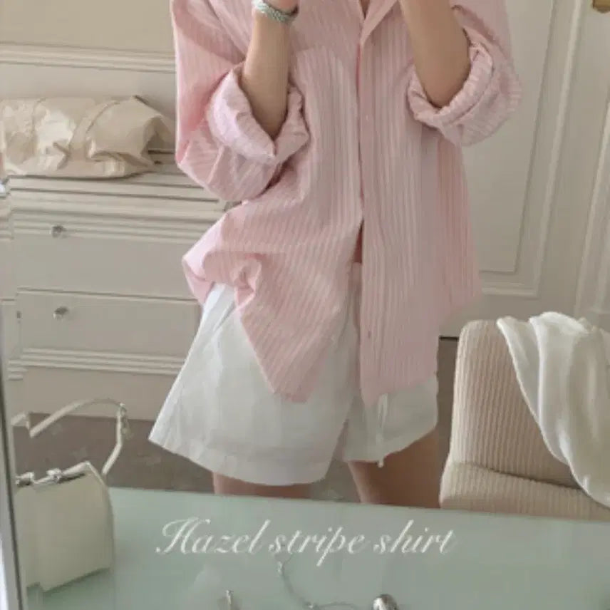 [BUNJANG] Muret Hazel Stripe Shirt / 뮤렛 muret hazel stripe shirt