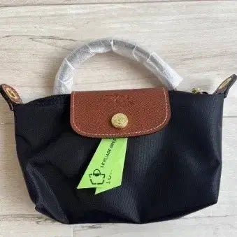 [BUNJANG] Longchamp Le Pliage Mini Handbag Black / 롱샴 르플리쥬 미니 핸드백 블랙 새상품 | 오사카 직구 정품 미사용 숄더백 미니 토트백
