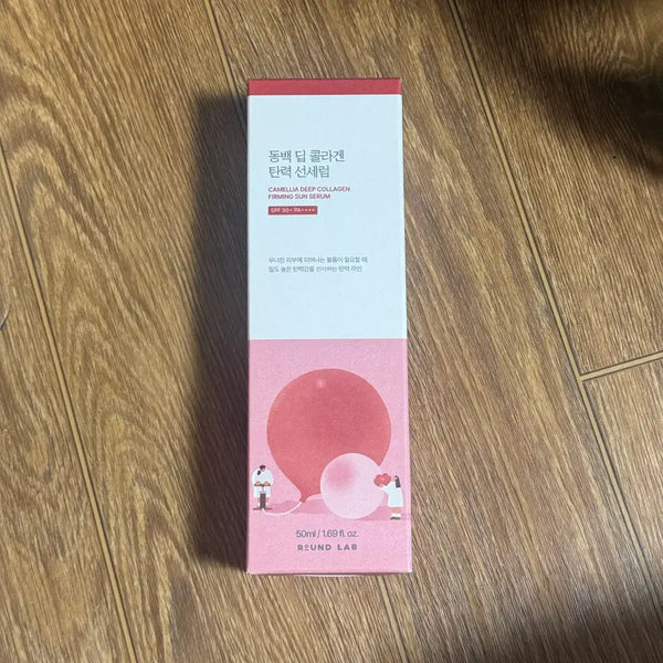 [BUNJANG] Roundlab Camellia Deep Collagen Elastic Sun Serum (Sealed) / 라운드랩 동백 딥 콜라겐 탄력 선세럼(미개봉새제품)