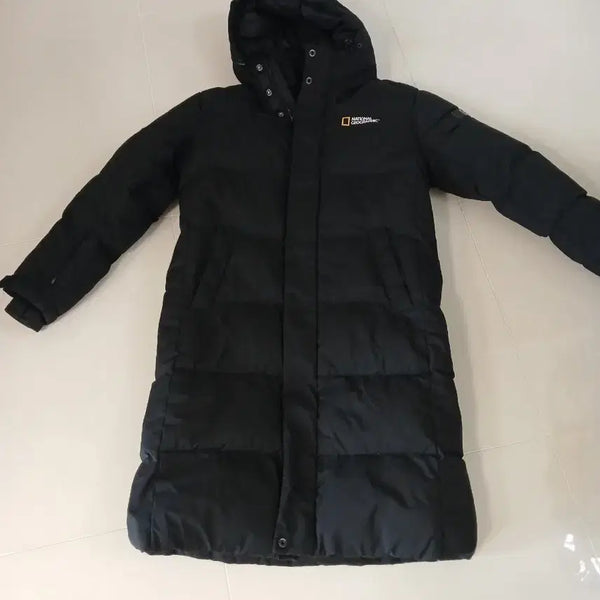 [BUNJANG] National Geographic Men's Long Padding Black / 내셔널지오그래픽 롱패딩 블랙 남성