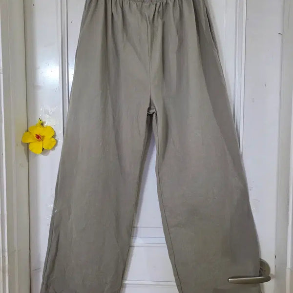 [BUNJANG] Wide Banding Cotton Jogger Pants / 요즘유행하는 봄 여름  디자인이쁜  고급스런  와이드 밴딩 면 조거통바지