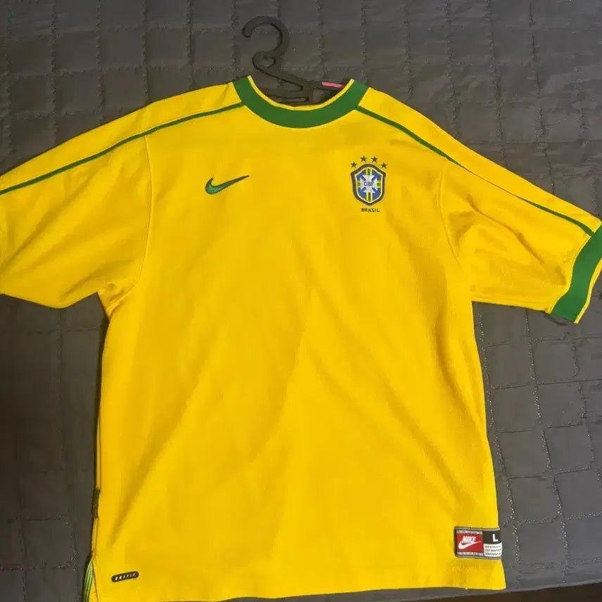 [BUNJANG] Nike Brazil 1998 Replica Jersey / L) 나이키 브라질 1998 유니폼