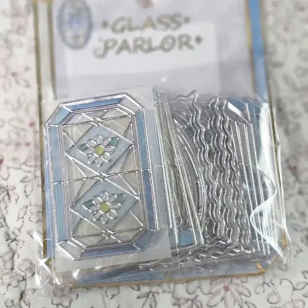 [BUNJANG] Glass parlor Stained Glass Sticker (Daisy) / Glass parlor 스테인드 글라스 스티커 (데이지)