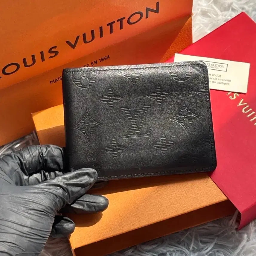 [BUNJANG] Louis Vuitton Shadow Monogram Multiple Wallet / (풀구성)루이비통 쉐도우 모노그램 멀티플 반지갑