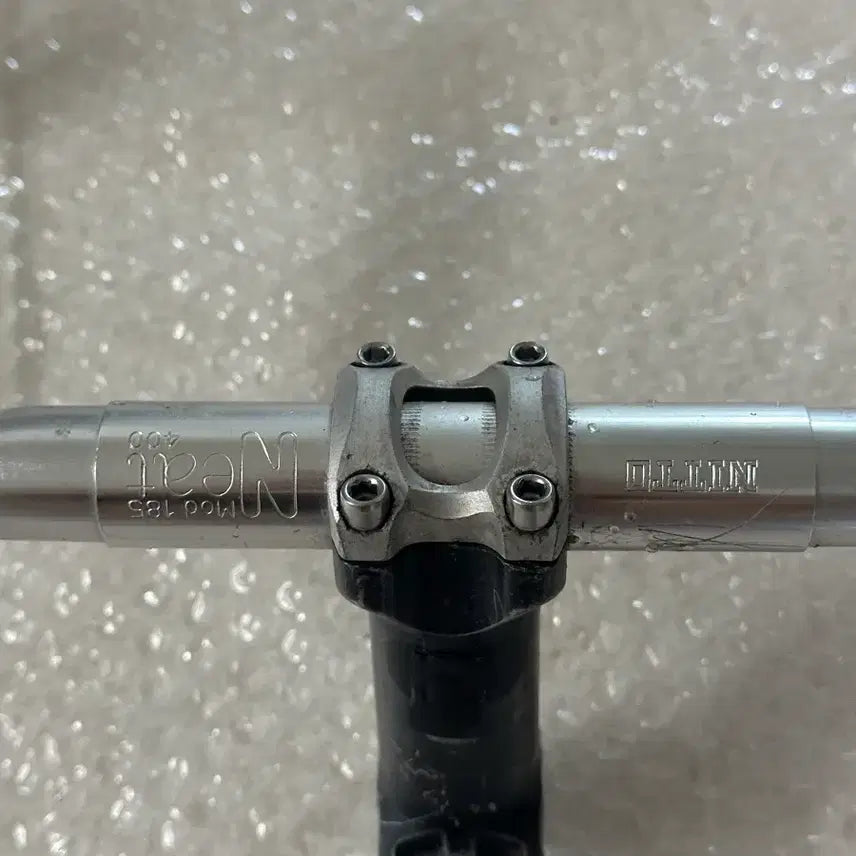 [BUNJANG] Nitto 400mm Handlebar with Stem - Silver / 니토 바 (Nitto) 400mm 실버
