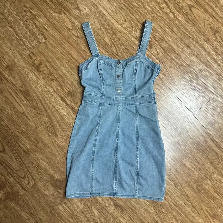 [BUNJANG] Vintage Guess Denim Dress / 빈티지 게스 청 원피스 히메갸루 로걀 라떼 오네갸루 로걀 라떼 발레코어 달천깔 히메카지 와투케 모리걸 긱시크 고딕 고스 로리타 스나계 지뢰계