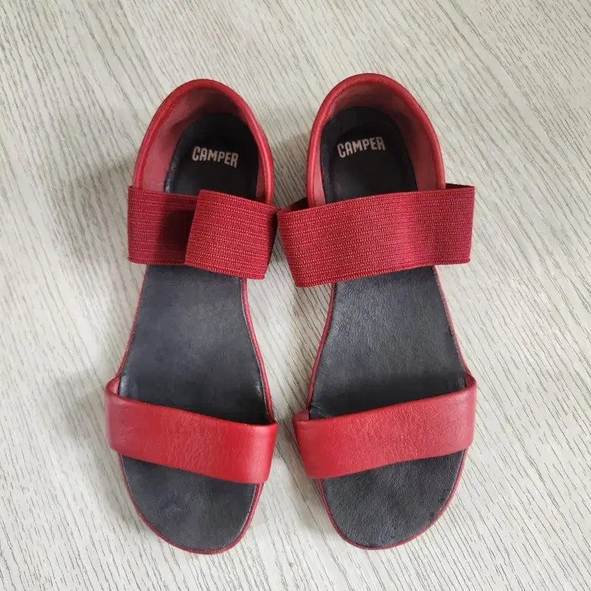 [BUNJANG] Camper Red Sandals / 캠퍼 레드 샌들