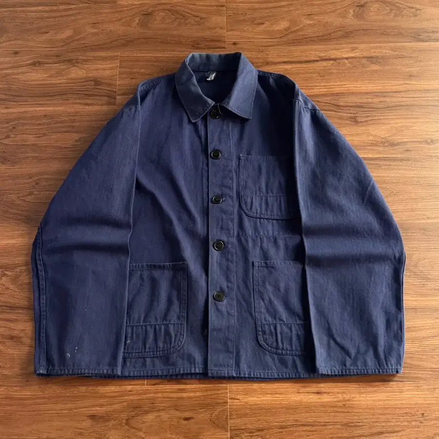 [BUNJANG] Vintage Herringbone French Work Jacket / [L]빈티지 헤링본 프렌치 워크자켓